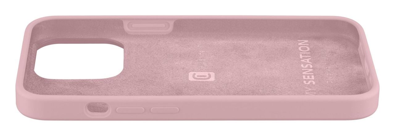 Cellularline Protective silicone cover Sensation for Apple iPhone 13 Mini, old pink