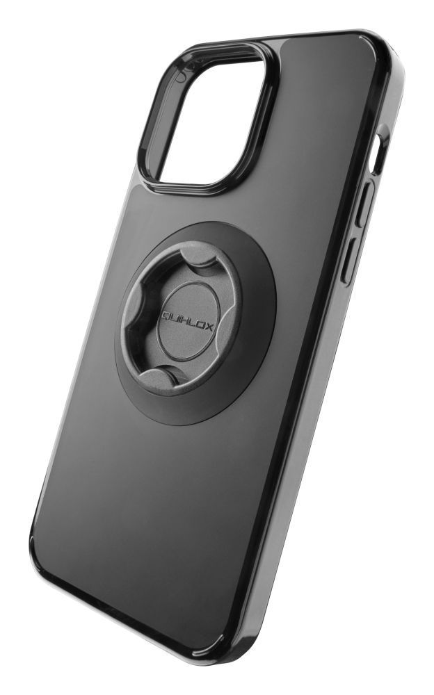 FIXED Protective cover Interphone QUIKLOX for Apple iPhone 12 PRO MAX, Fekete, Mobiltelefon Kiegészítő