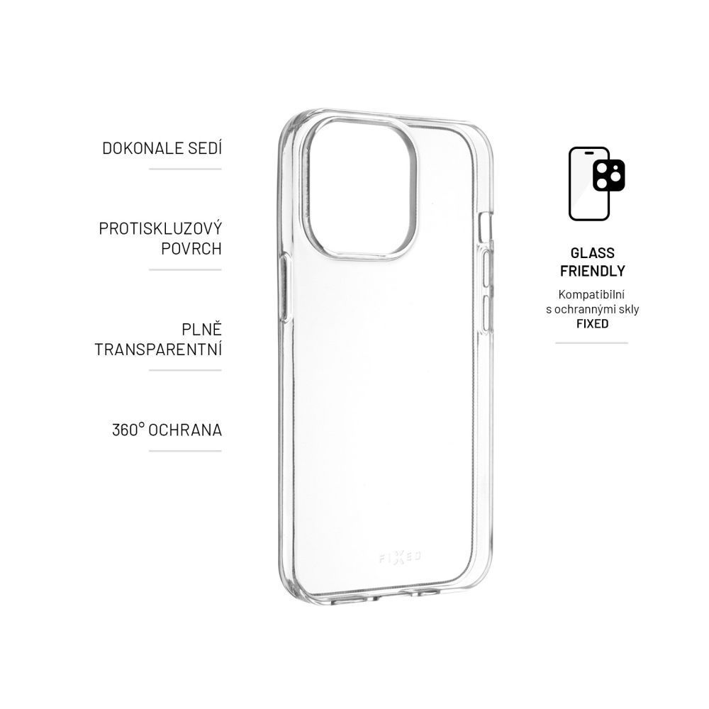FIXED TPU Gel Case for Samsung Galaxy M34 5G, clear