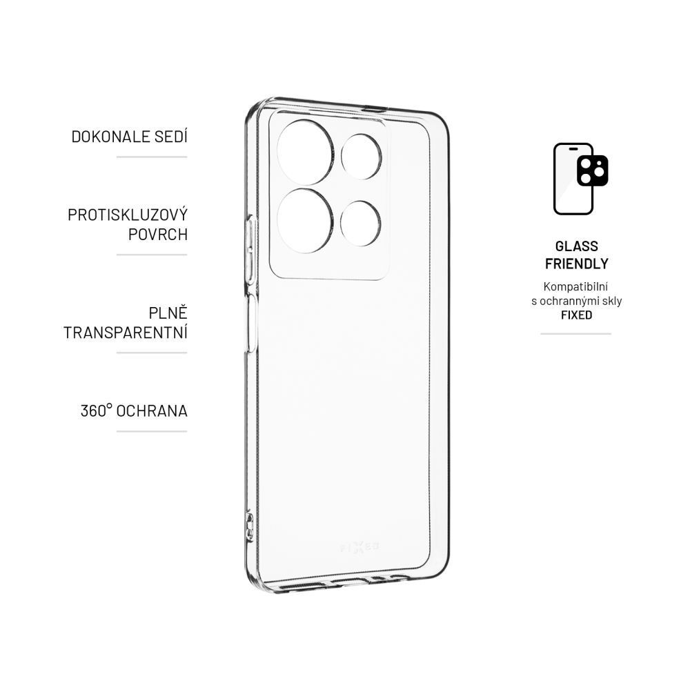 FIXED TPU Gel Case for Infinix Note 30, clear