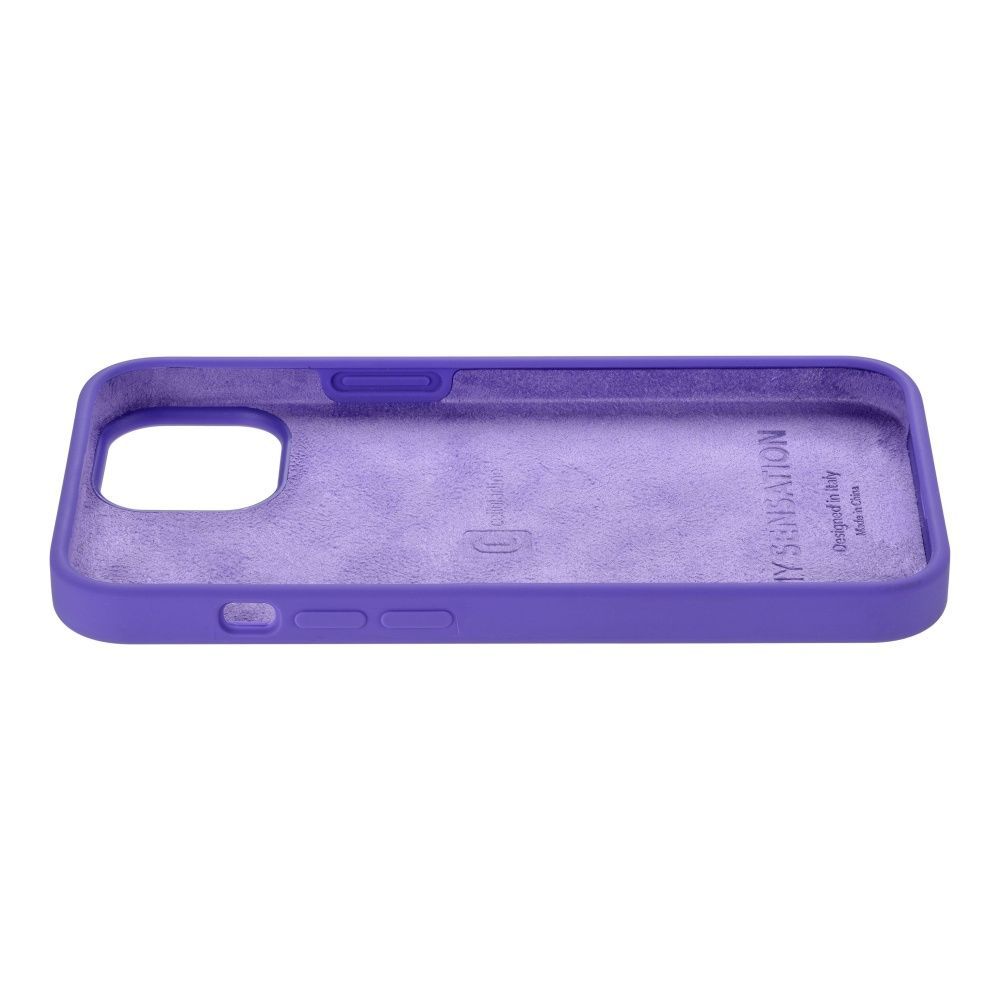 Cellularline Sensation protective silicone cover for Apple iPhone 14, purple