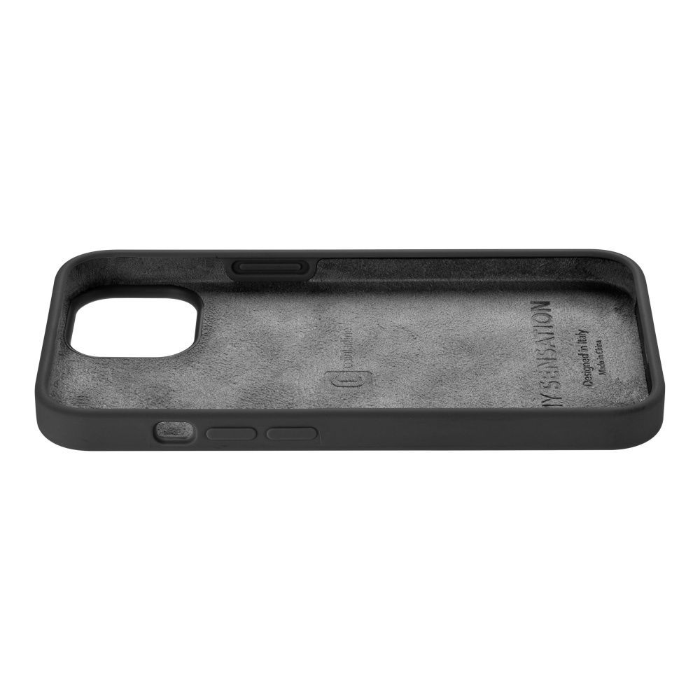 Cellularline Sensation protective silicone cover for Apple iPhone 14, black