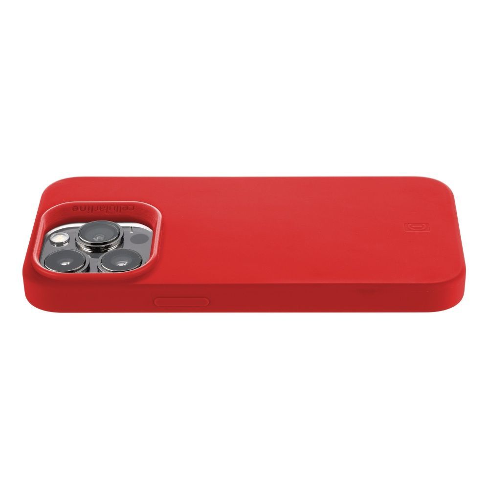 Cellularline Sensation protective silicone cover for Apple iPhone 14 PRO MAX, red