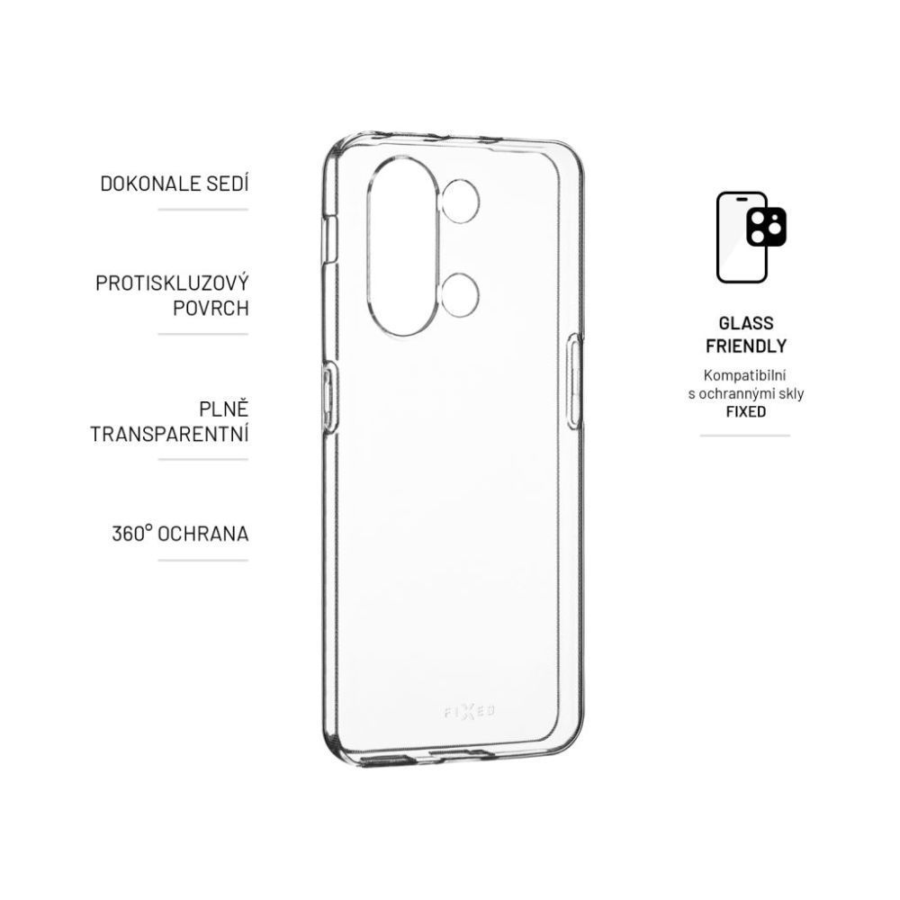 FIXED TPU Gel Case for OnePlus Nord 3, clear