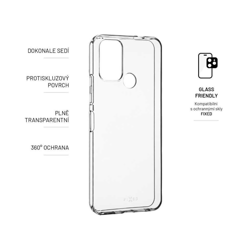 FIXED TPU Gel Case for Nokia C22, clear