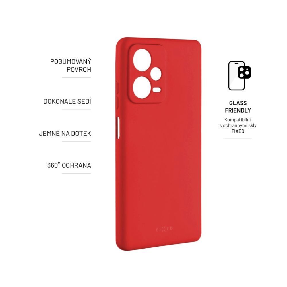 FIXED Story for Xiaomi Redmi Note 12 Pro+ 5G, red