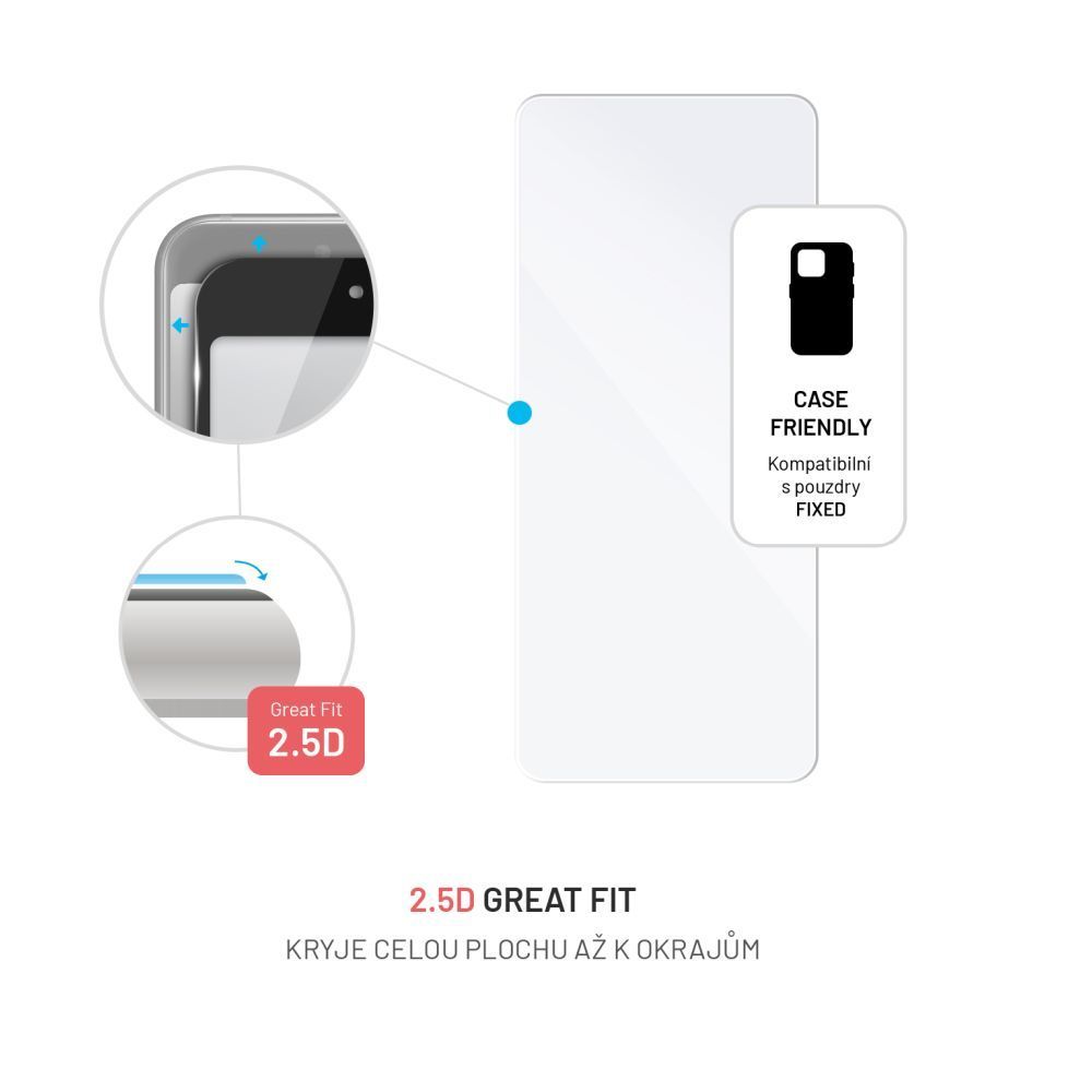 FIXED 2,5D Tempered Glass for Xiaomi Redmi Note 12 Pro