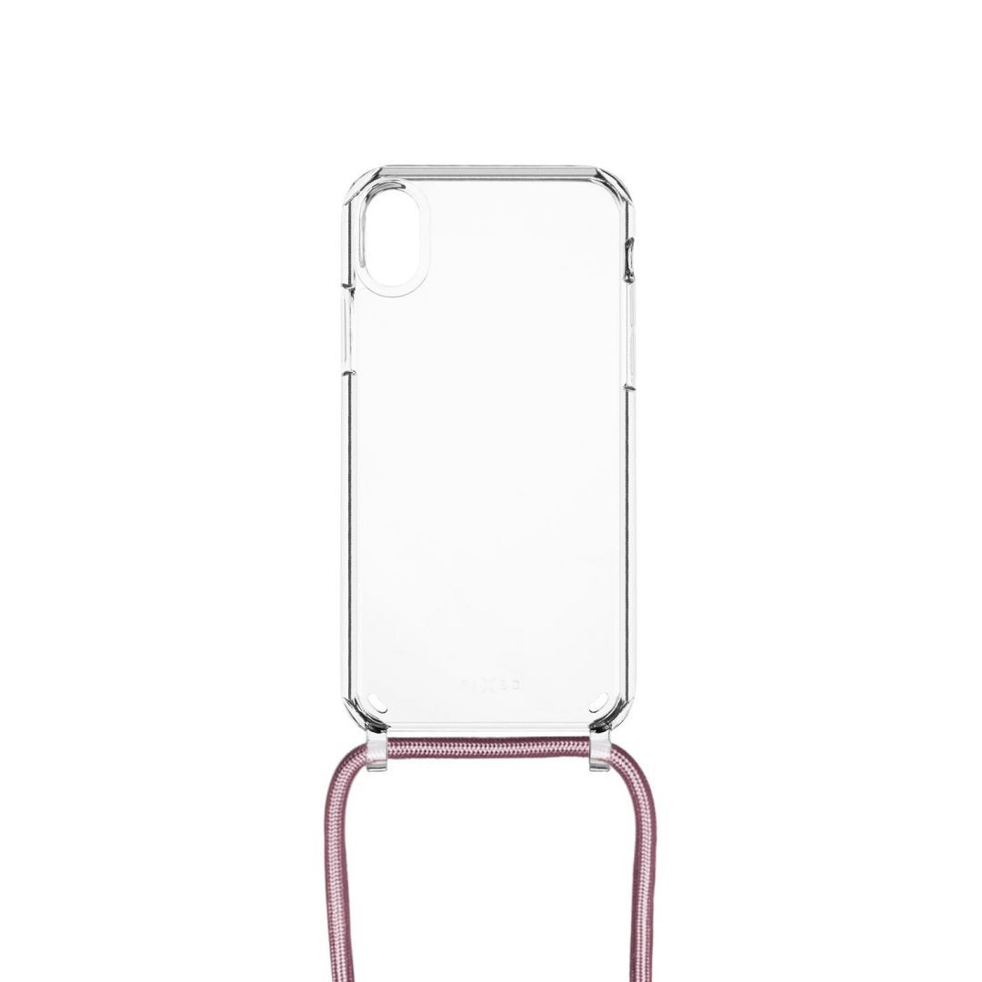 FIXED Pure Neck for Apple iPhone XR, pink