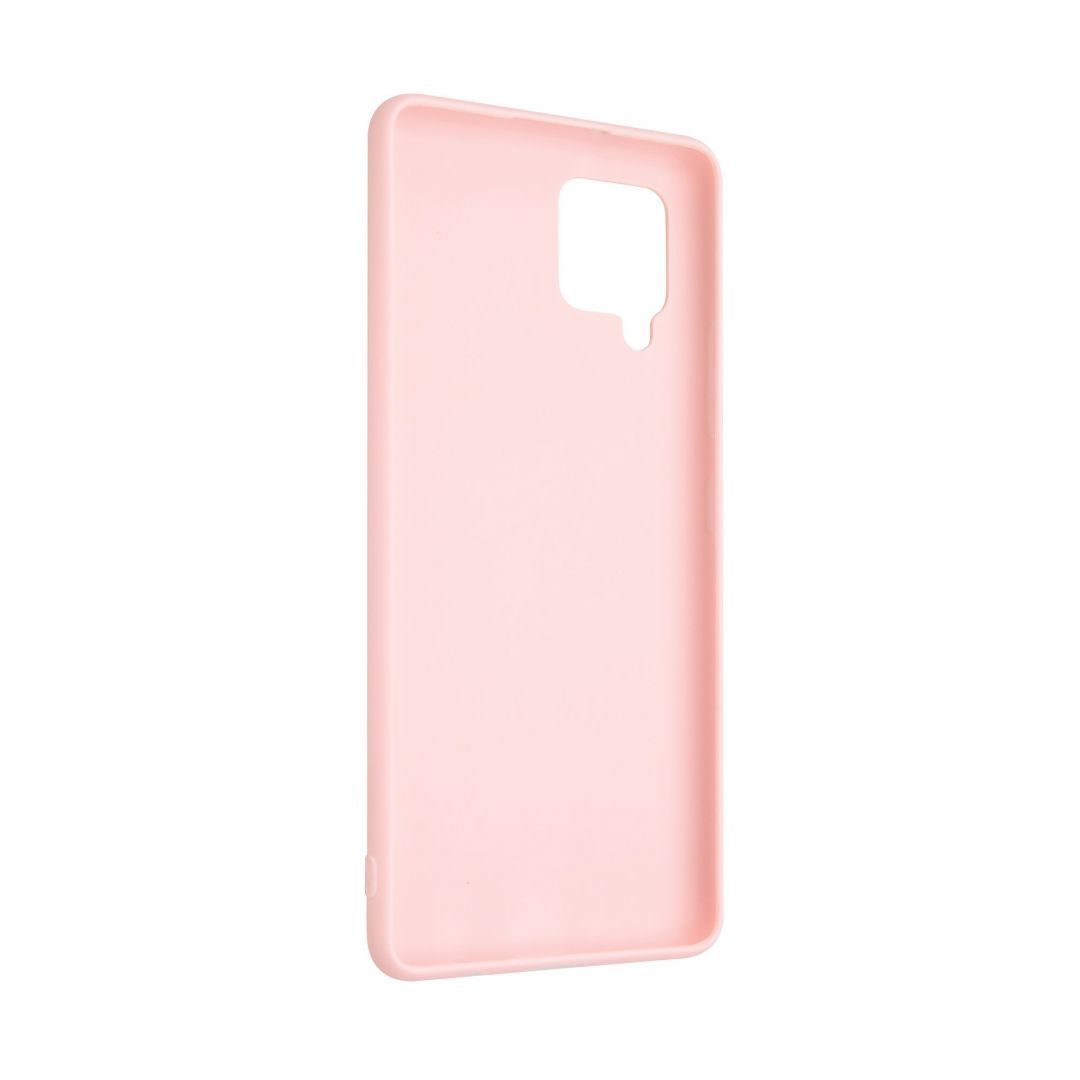 FIXED Gumírozott telefontok Story Samsung Galaxy A42 5G Rózsaszín