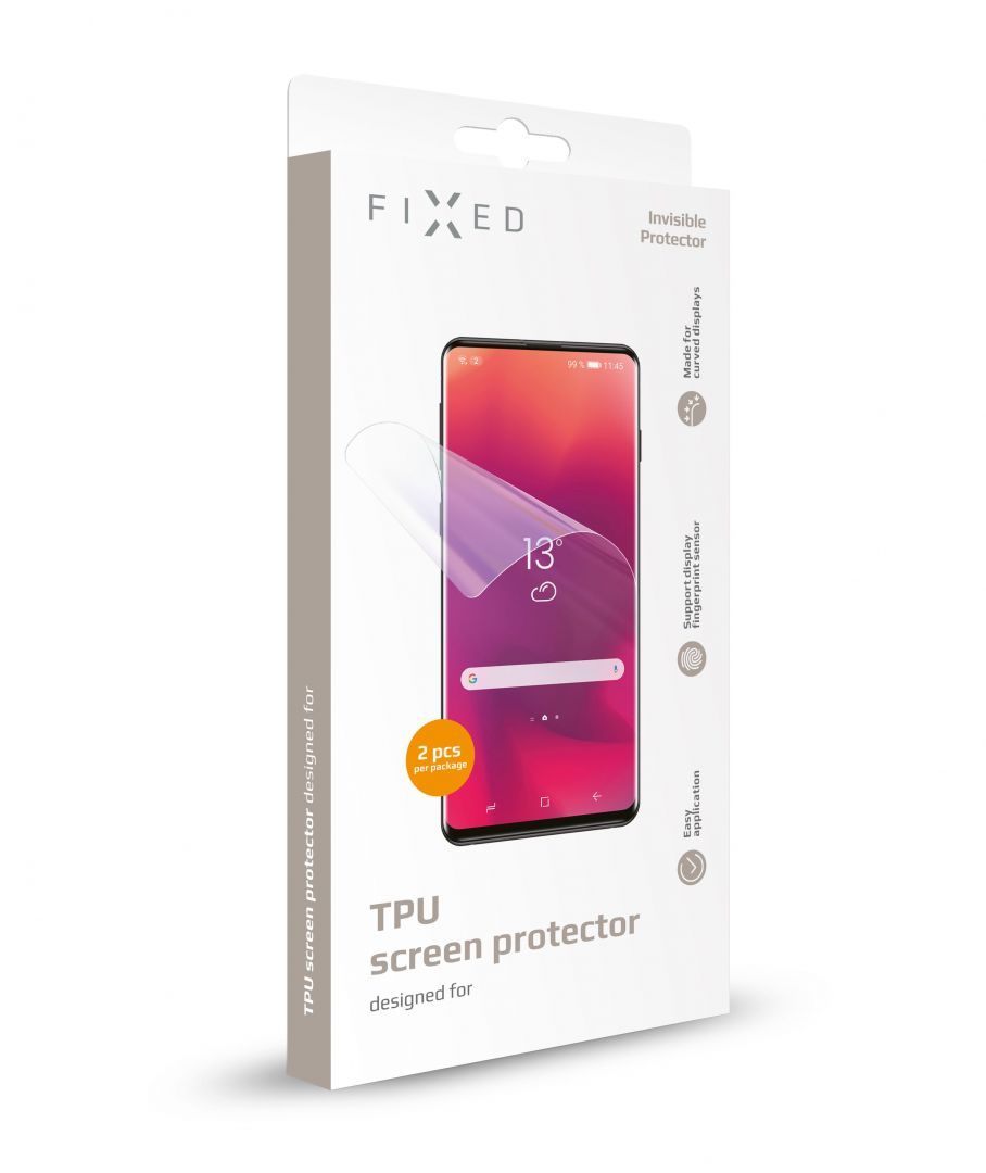 FIXED TPU Képernyővédő Invisible Protector Xiaomi Mi 11 Pro, 2pcs in package