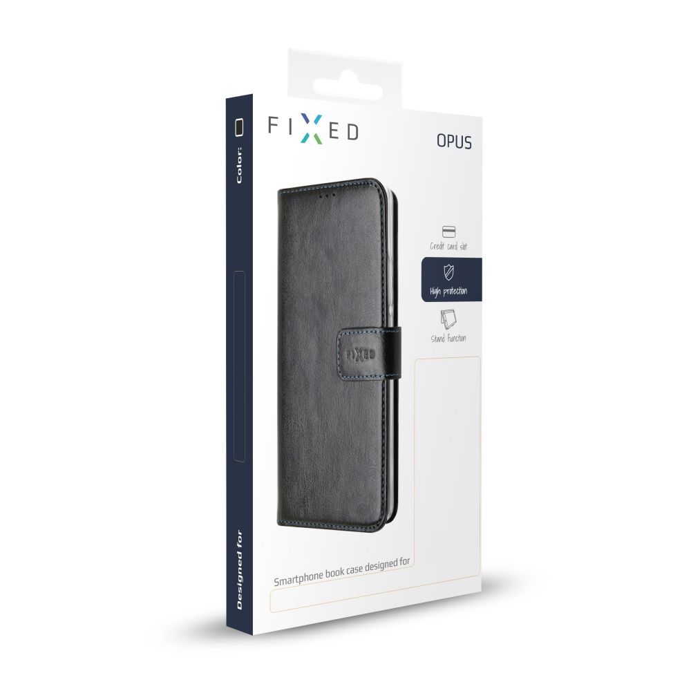 FIXED Wallet oldalranyíló telefontok Opus Sony Xperia L2, Fekete