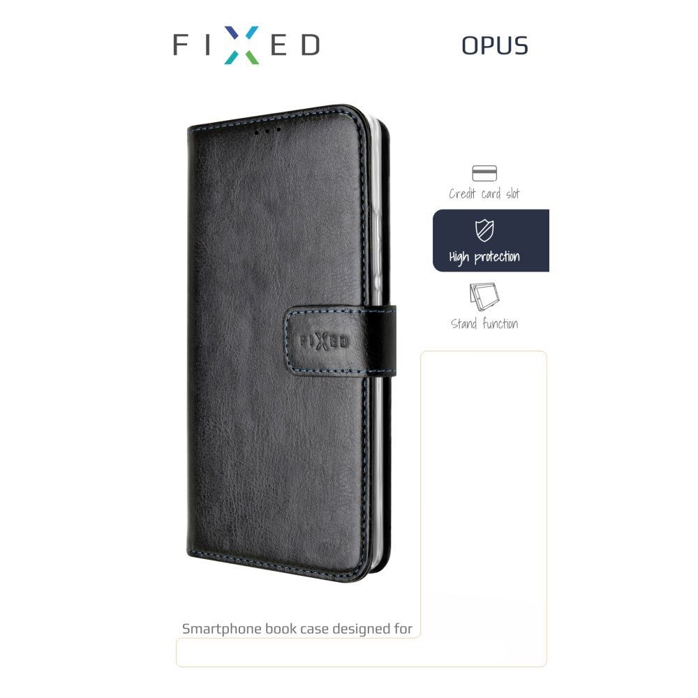 FIXED Wallet oldalranyíló telefontok Opus Sony Xperia L2, Fekete