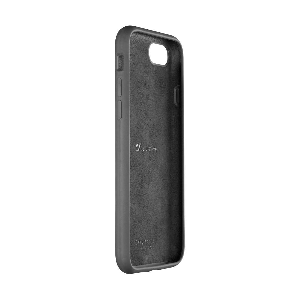Cellularline Protective silicone case Sensation for Apple iPhone 6/7/8/SE (2020), black
