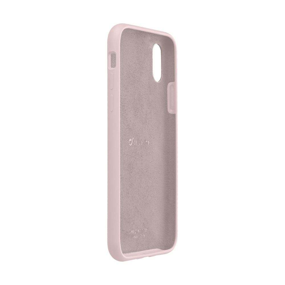 Cellularline Crotective Silicone Case SENSATION for Apple iPhone X/XS, Old Pink