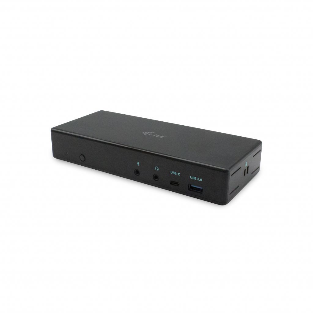 I-TEC USB-C Quattro Display Docking Station with Power Delivery 85W Black