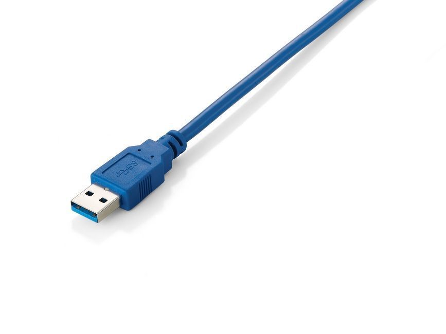 EQuip USB3.0 Cable Type A Male to Type B Male 1m Blue