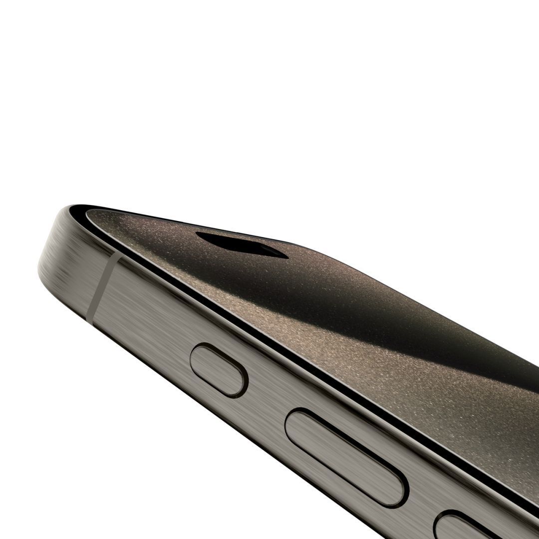 Belkin ScreenForce UltraGlass 2 Treated Screen Protector for iPhone 15 Pro