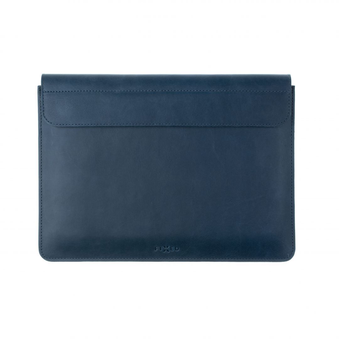 FIXED Bőrtok FIXED Oxford for Apple MacBook Pro (2019 and newer) 16" Kék