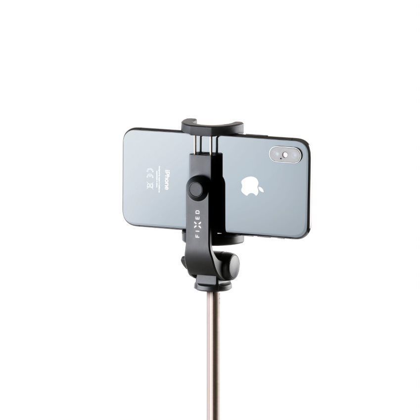 FIXED Selfie stick Snap Lite with tripod and wireless trigger, Fekete