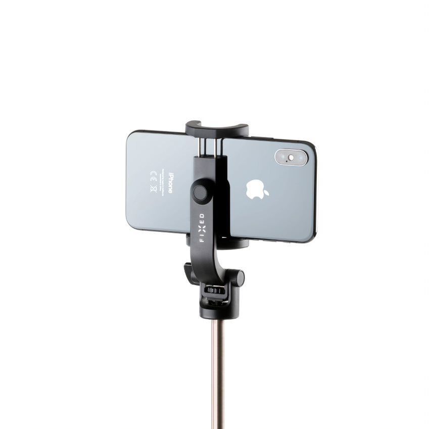 FIXED Selfie stick Snap with tripod and wireless trigger, 3/4" thread, Fekete