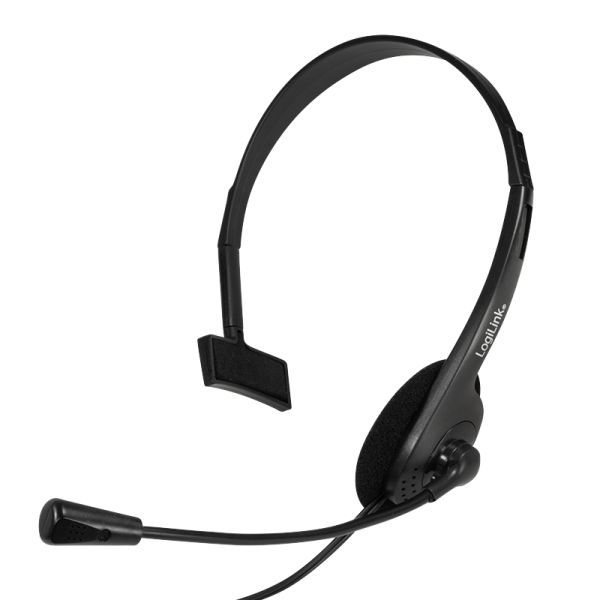Logilink Mono headset Black