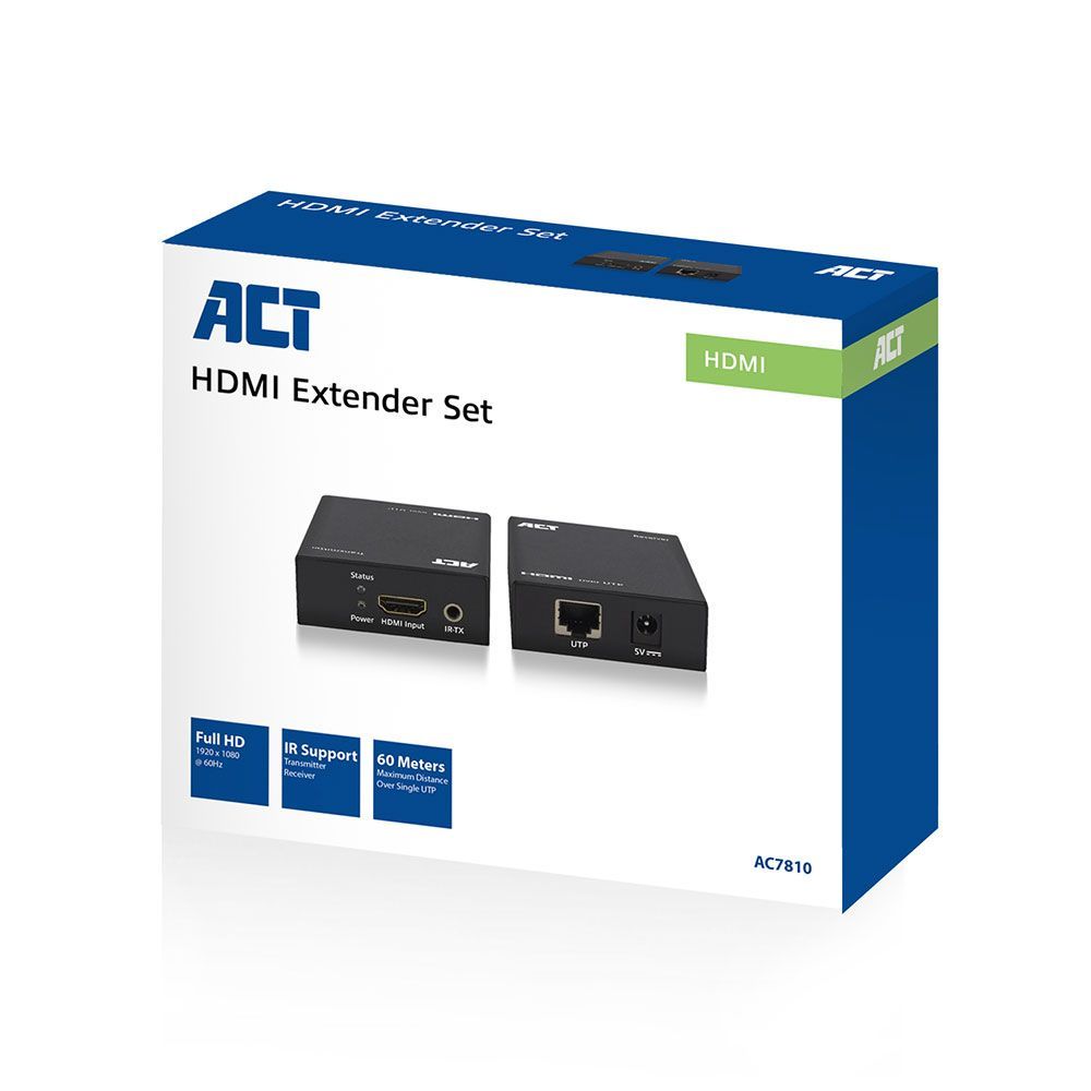 ACT AC7810 HDMI Extender Set 60m Cat6