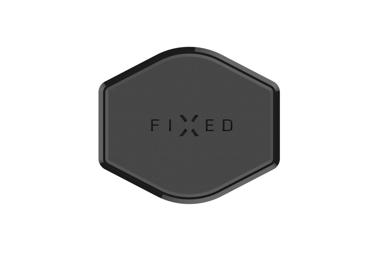 FIXED Magnetic holder Icon Flex on dashboard with hinge, Fekete