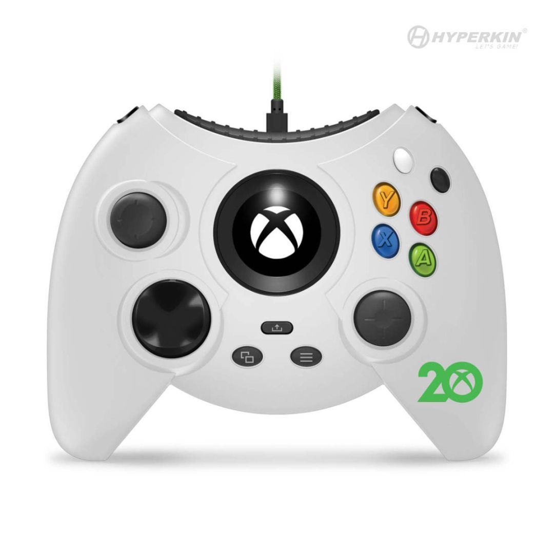 HYPERKIN Duke Wired 20th Anniversary Limited Edition Gamepad White