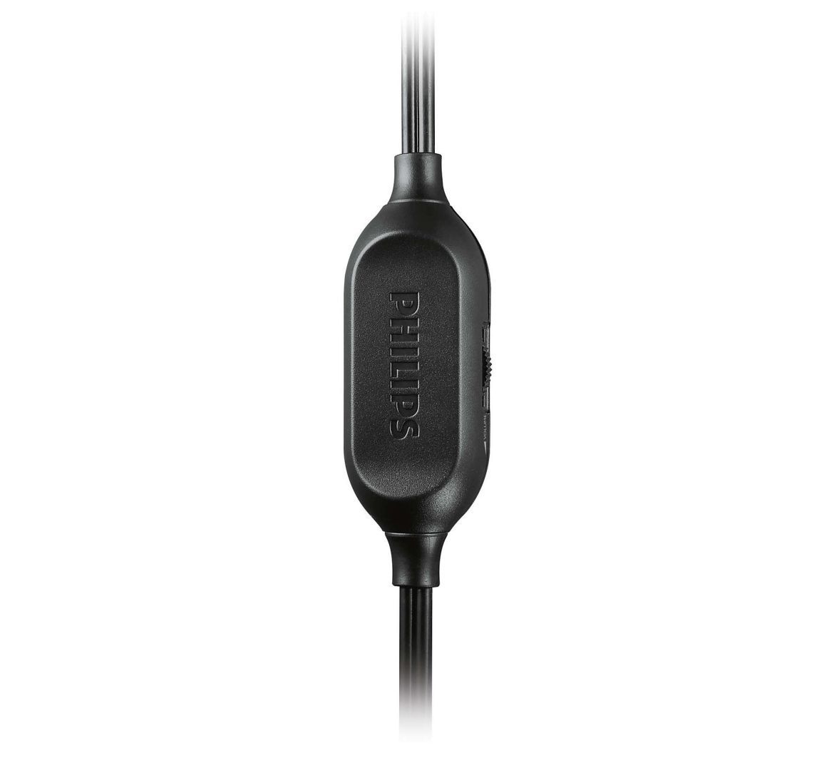 Philips SHP2500/10 Headphones Black/Silver