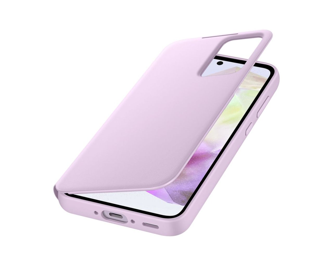 Samsung Galaxy A35 Smart View Wallet Case Lavender