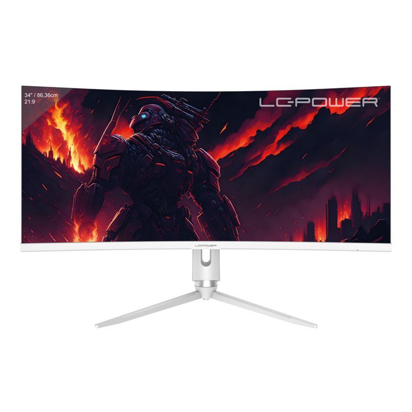 LC Power 34" LC-M34-Q-C-PRO LED Curved