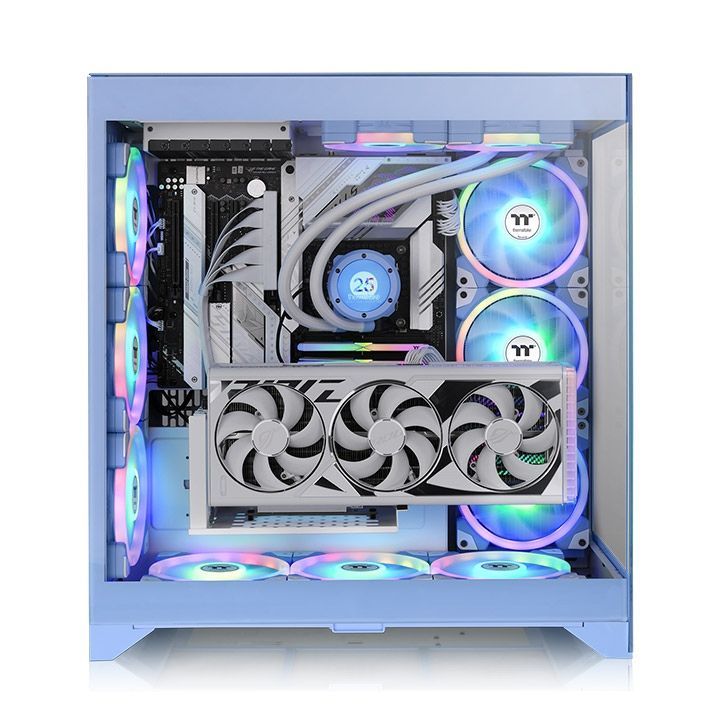 Thermaltake CTE E600 MX Hydrangea Tempered Glass Blue