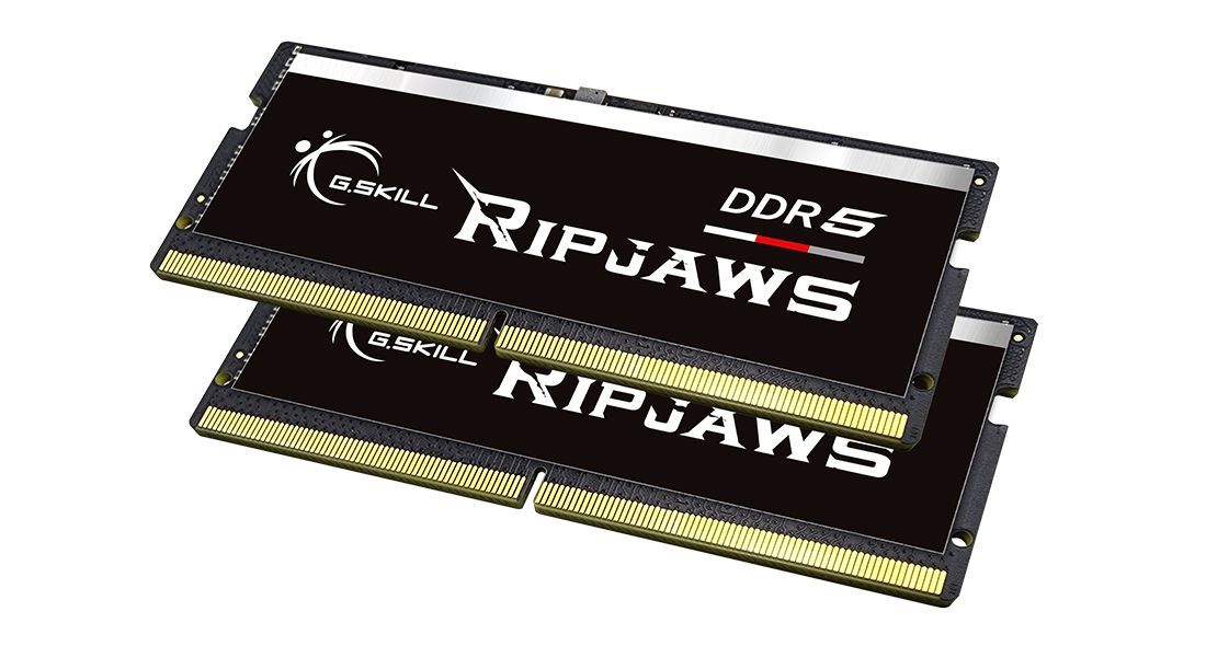 G.SKILL 64GB DDR5 5600MHz Kit(2x32GB) SODIMM Ripjaws Black