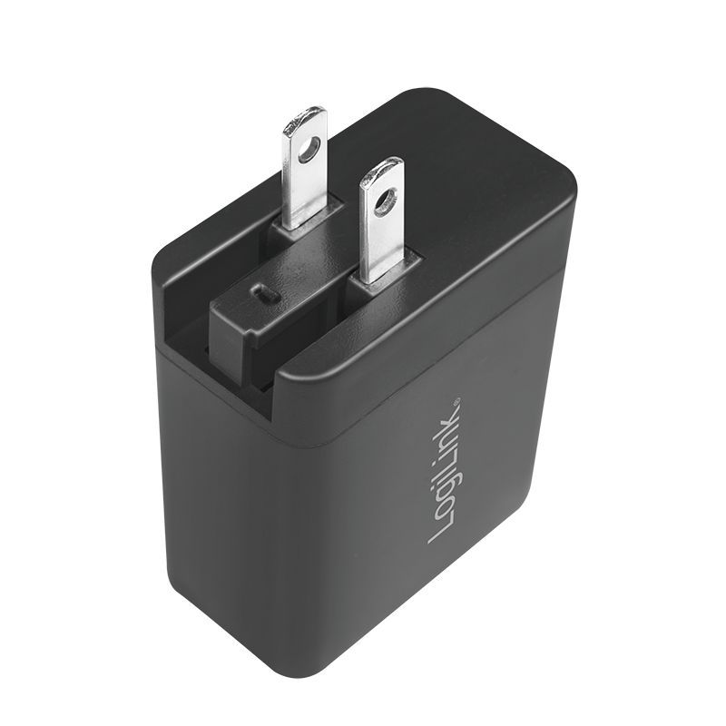 Logilink USB fast charging travel adapter set 3x adapters 10.5W Black