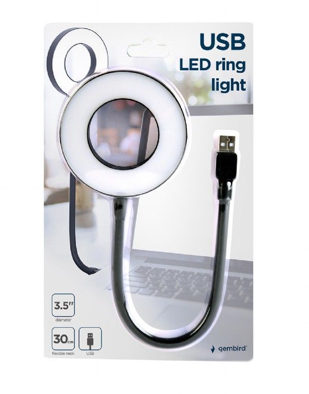 Gembird NL-LEDRING-01 USB LED ring light