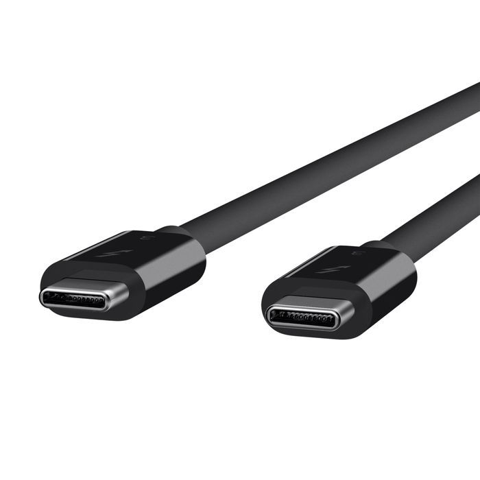 Belkin Thunderbolt 3 Cable USB-C to USB-C 0,8m Black