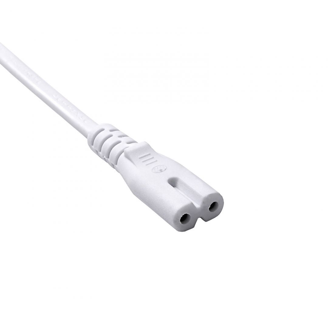Akyga AK-RD-06A Power Cable Eight CCA CEE 7/16 / IEC C7 1,5m White
