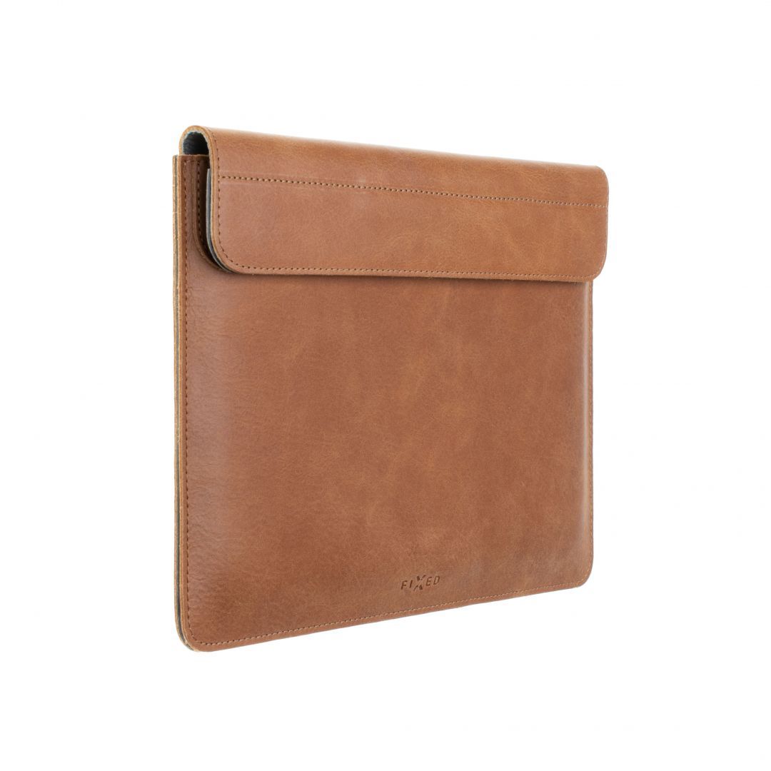 FIXED Bőrtok FIXED Oxford for Apple MacBook 12" Brown
