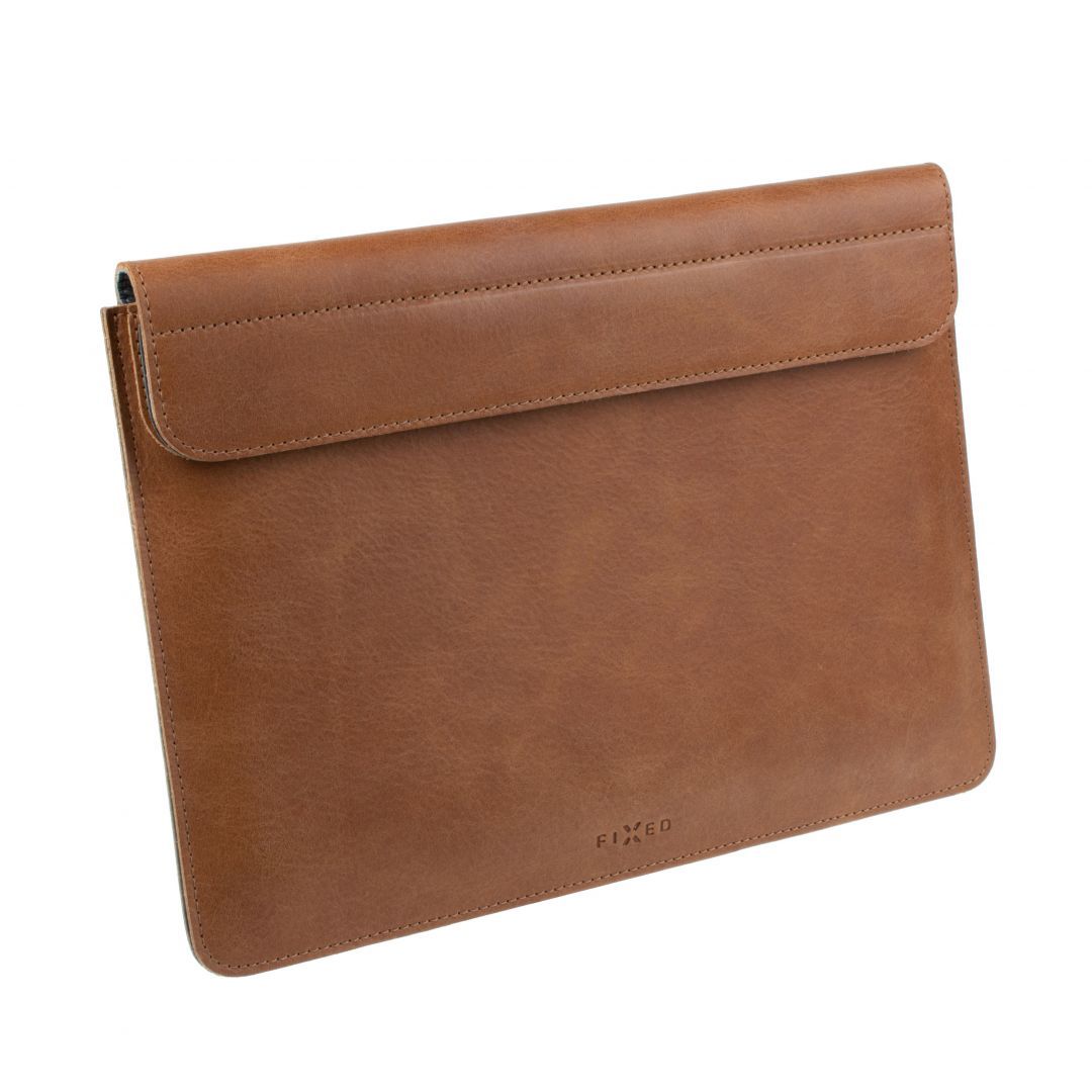 FIXED Bőrtok FIXED Oxford for Apple MacBook 12" Brown