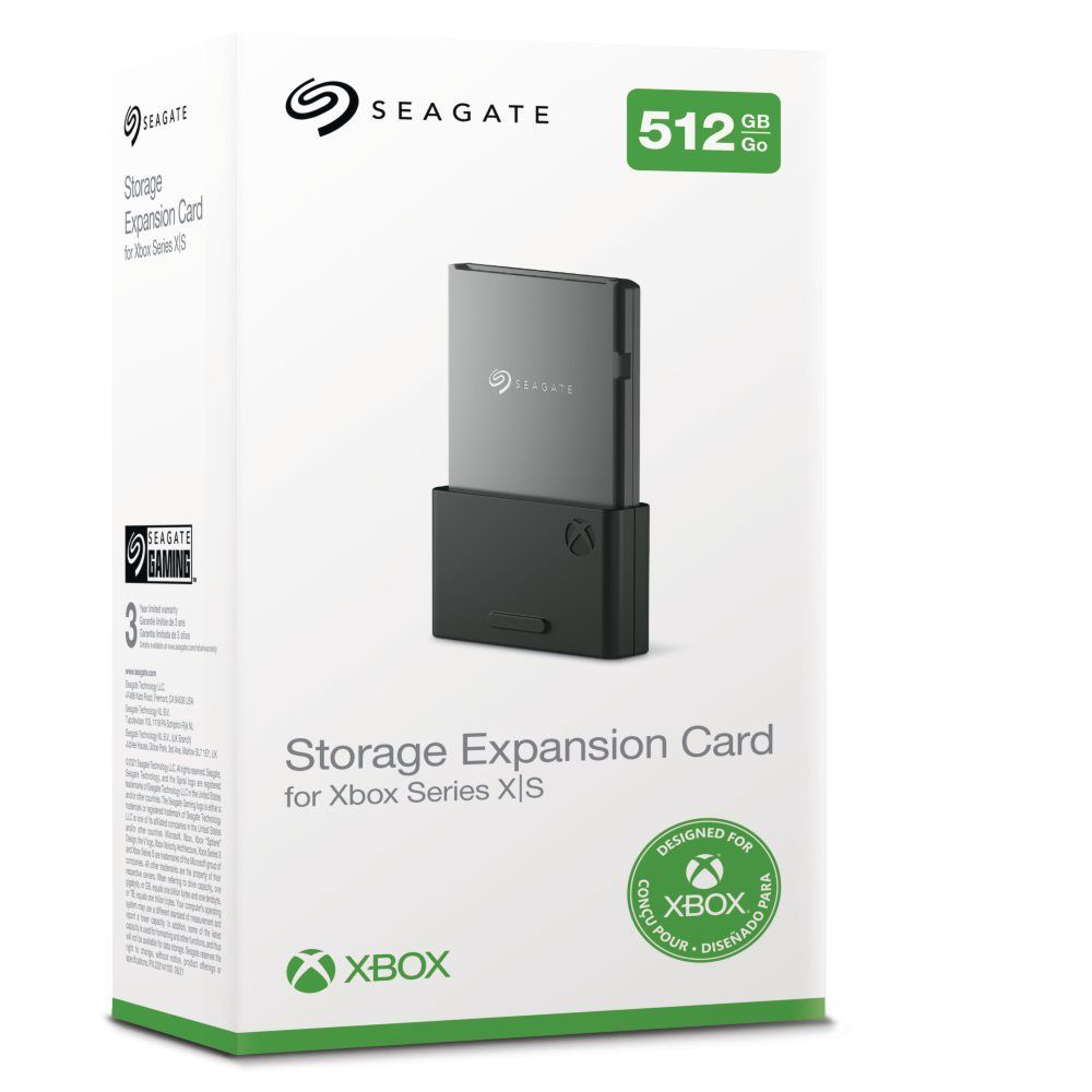 Seagate 512GB Storage Expansion Card for Xbox Series X|S Black