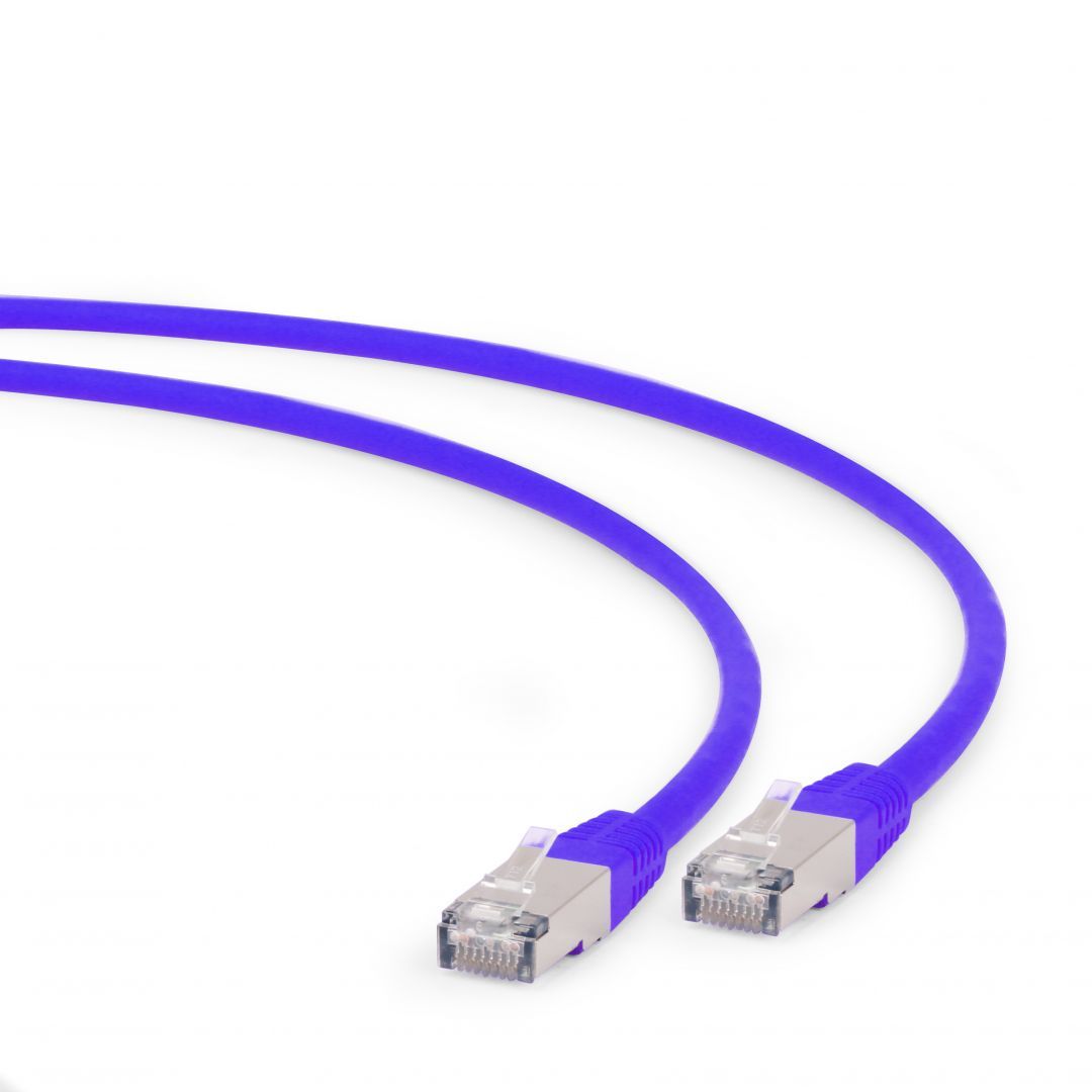 Gembird CAT6A S-FTP Patch Cable 0,5m Purple