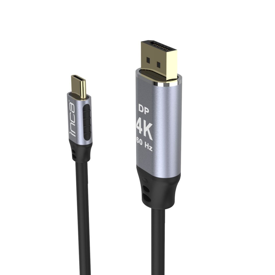 INCA ITCD-20 USB Type-C to Displayport 4K60Hz 2m Black