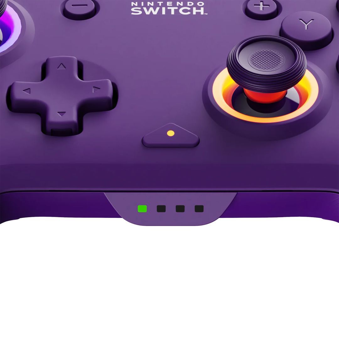 PDP Afterglow Wave Wireless Controller for Nintendo Switch Purple