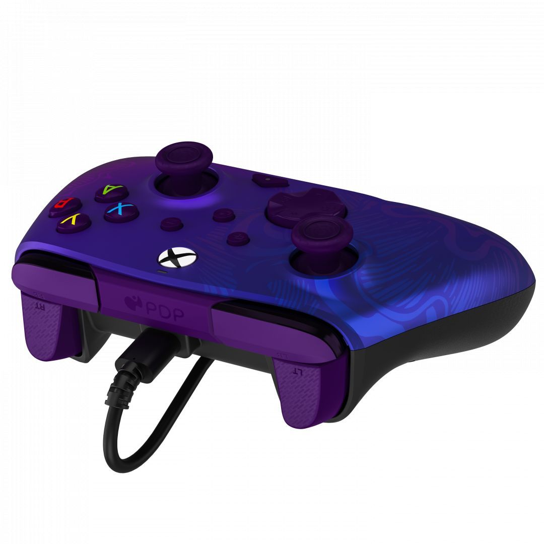 PDP Xbox Series X/S & PC USB Gamepad REMATCH Purple Fade