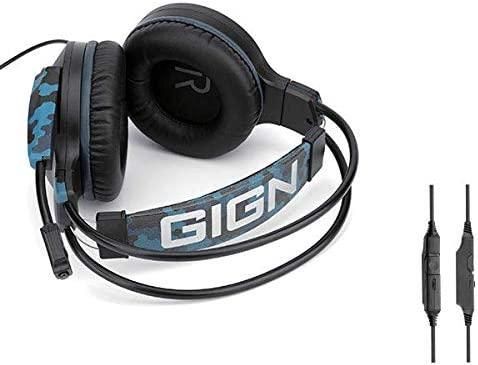 Subsonic Gaming Headset Tactics GIGN Black/Camo Blue