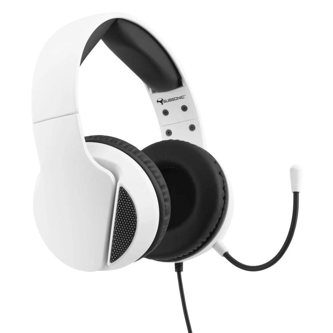 Subsonic Gaming Headset Pure White