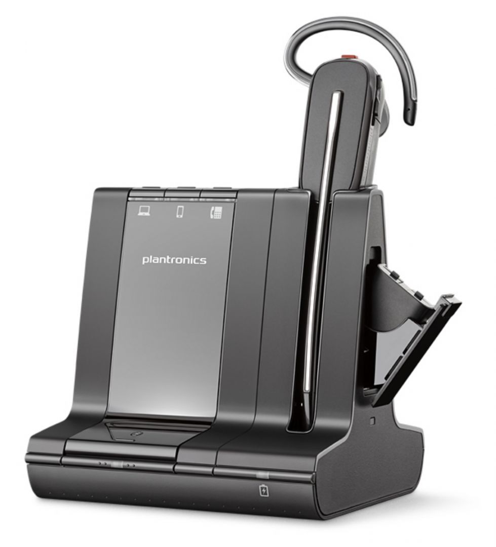 Poly Plantronics Savi 8245-M UC USB-A DECT Wireless Bluetooth Headset Black