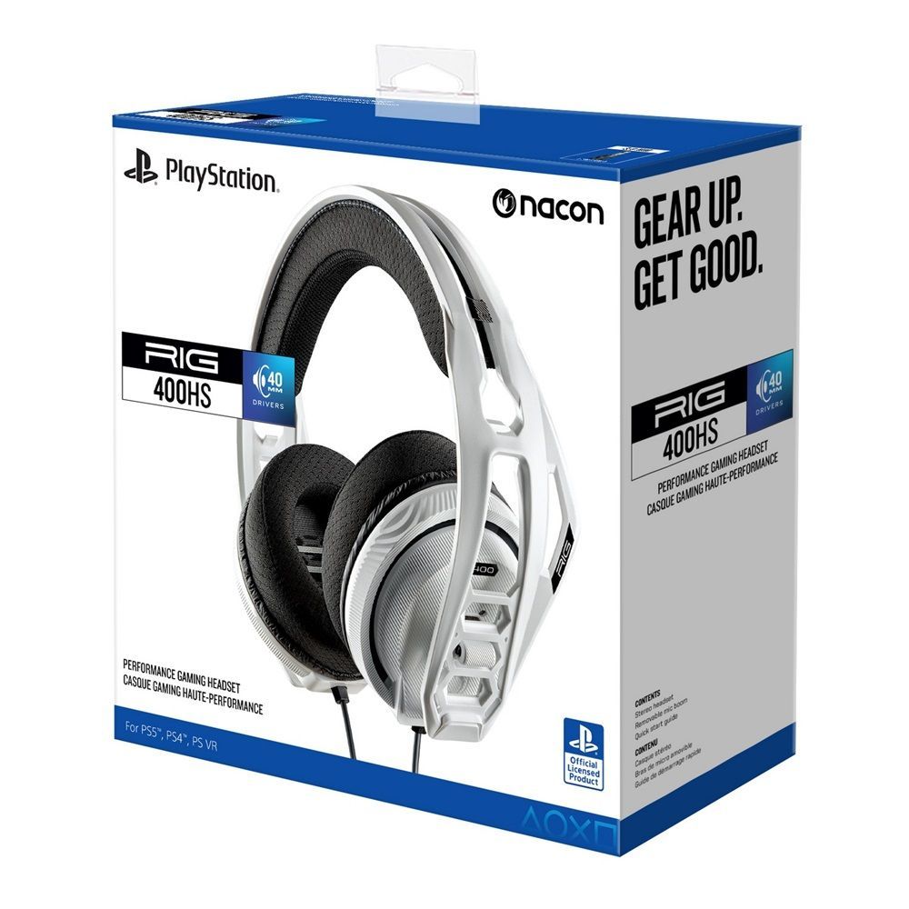 Nacon Plantronics RIG 400HS (PS5) White