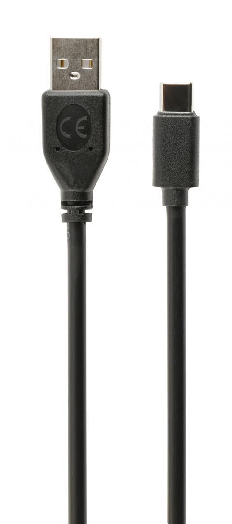 Gembird CCP-USB2-AMCM-6 USB2.0 AM to Type-C cable 1,8m Black