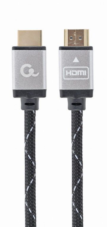 Gembird CCB-HDMIL-5M High speed HDMI with Ethernet Select Plus Series cable 5m Black/Grey